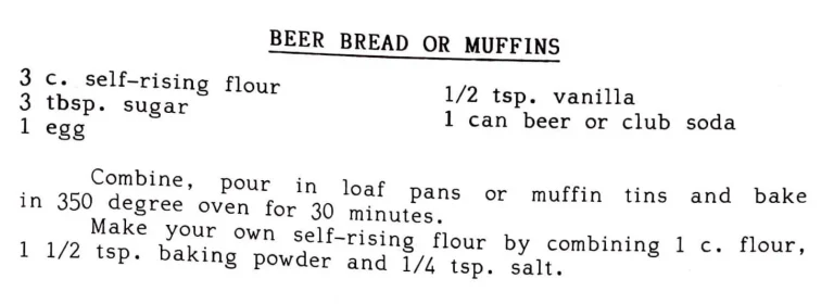 Beer Bread or Muffins