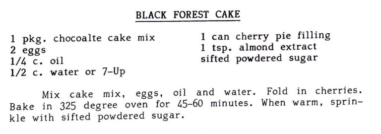 Black Forest Cake