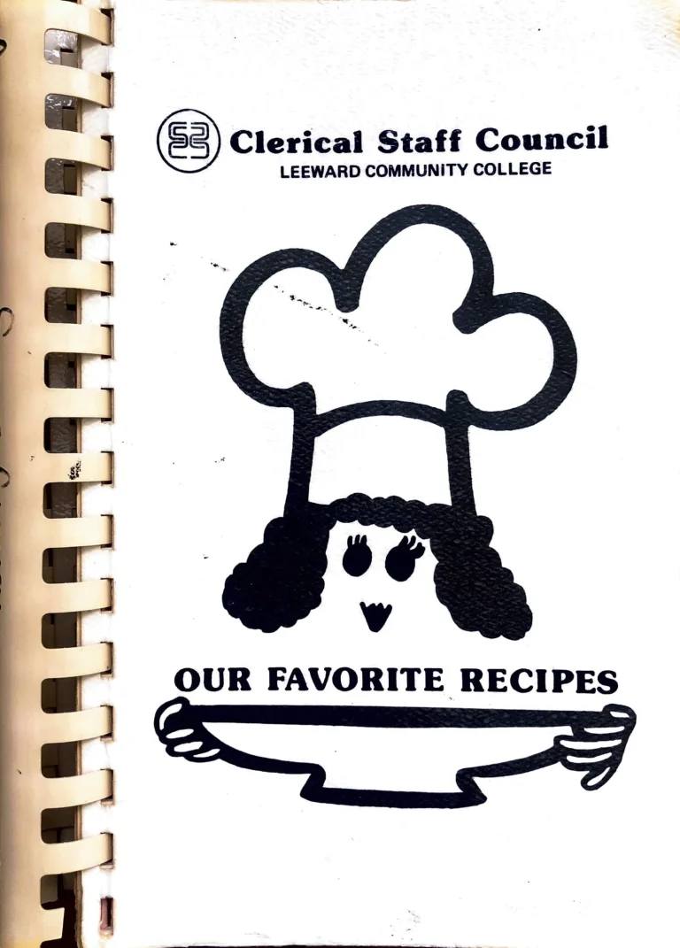 Our Favorite Recipes (Leeward Community College Clerical Staff Council, 1981)