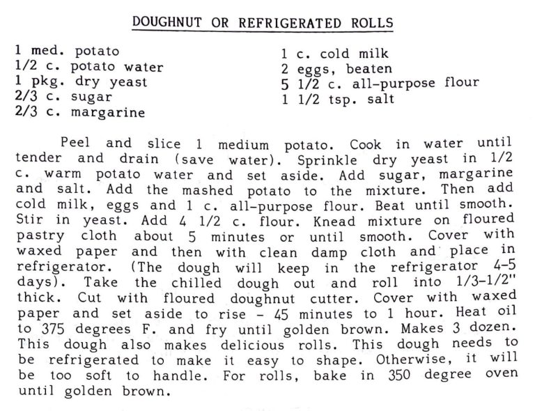Doughnut or Refrigerated Rolls