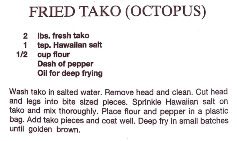 Fried Tako (Octopus)