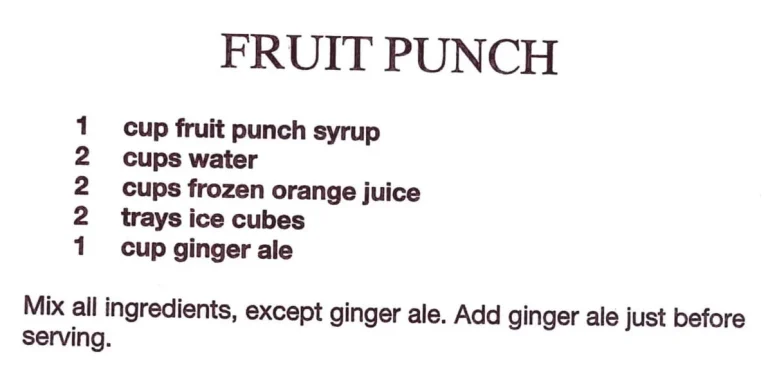 Fruit Punch