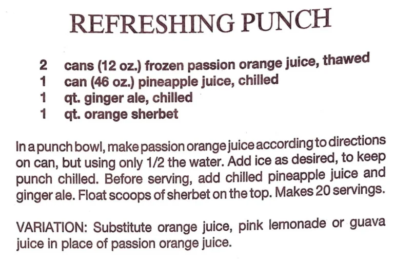 Refreshing Punch