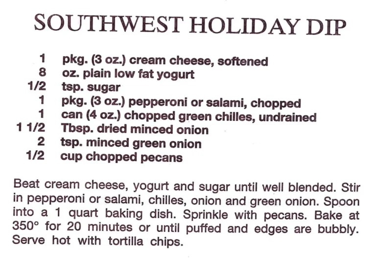 Southwest Holiday Dip