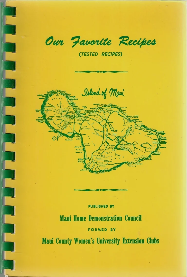 Our Favorite Recipes – Yellow (Maui Home Demonstration Council, ~1957)