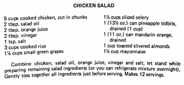 Chicken Salad