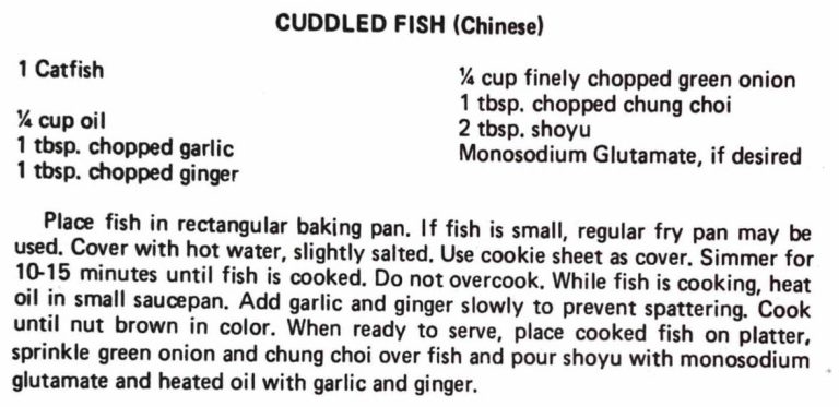 Cuddled Fish (Chinese)
