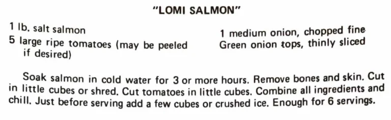 “Lomi Salmon”