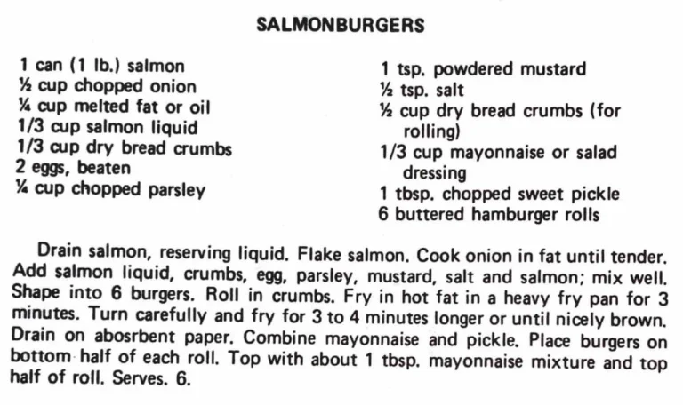 Salmonburgers