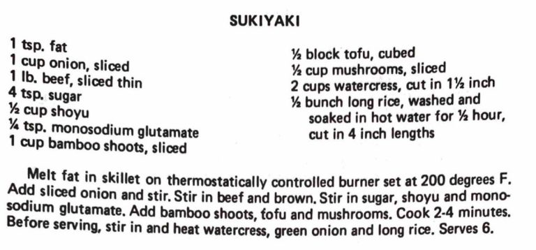 Sukiyaki