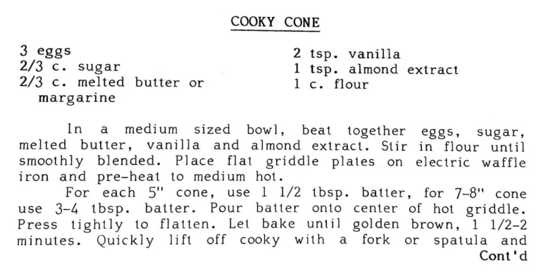 Cooky Cone