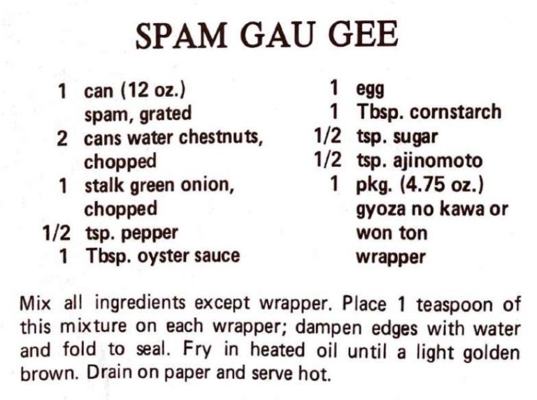 Spam Gau Gee