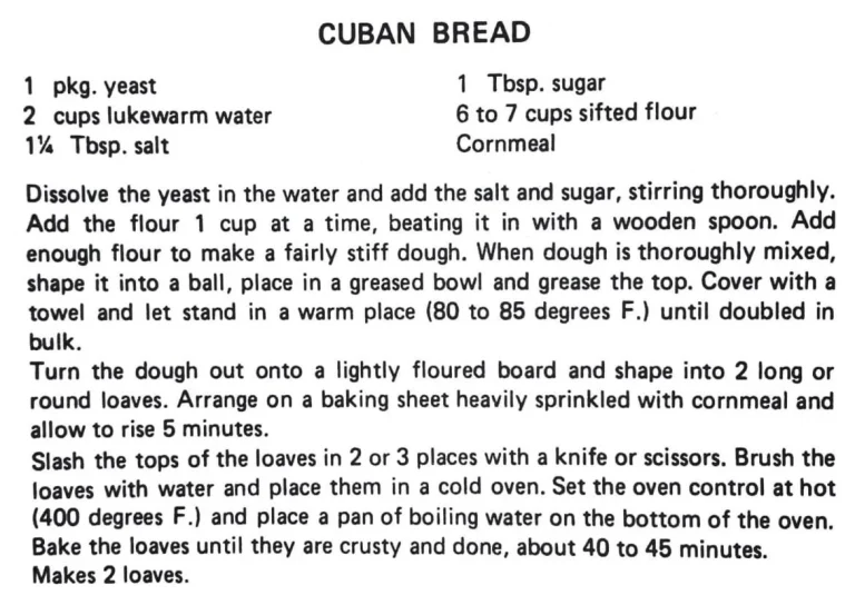 Cuban Bread