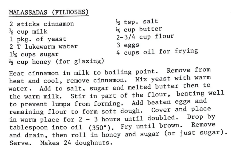 Malassadas (Filhoses)