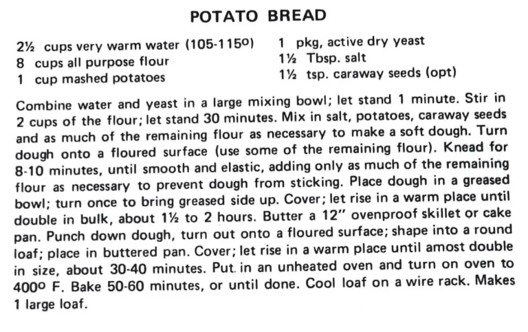 Potato Bread