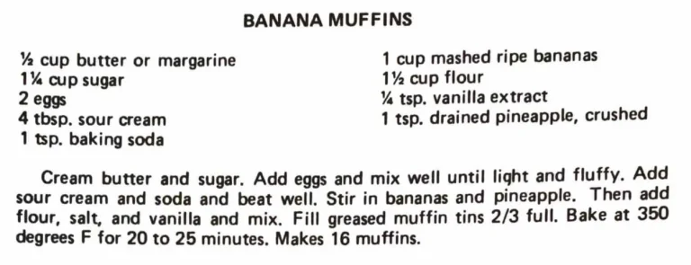 Banana Muffins