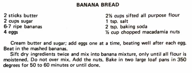 Banana Bread