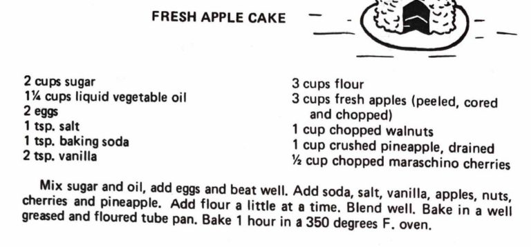 Fresh Apple Cake