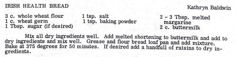 Irish Health Bread