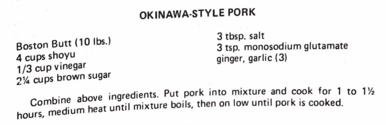 Okinawa-Style Pork
