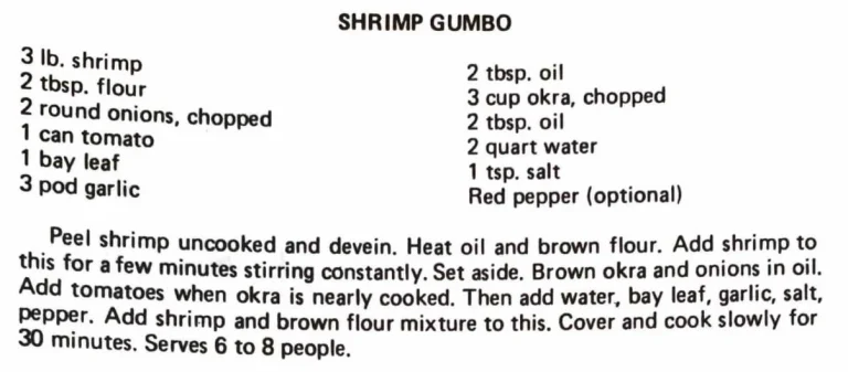Shrimp Gumbo