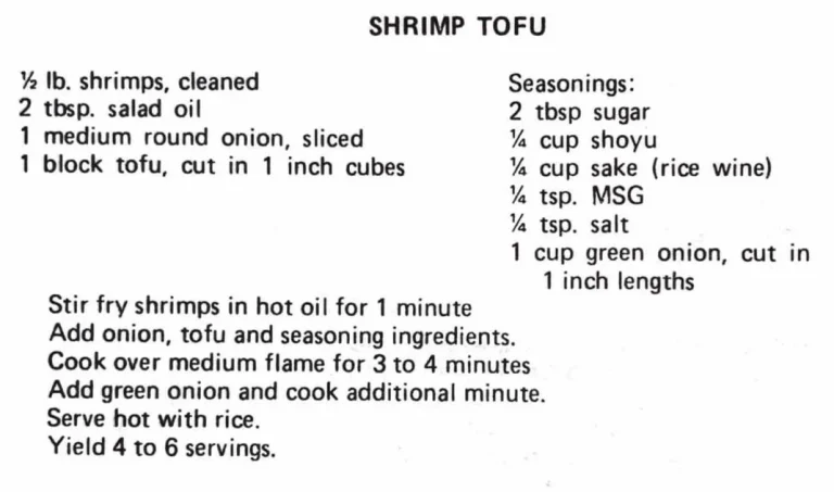 Shrimp Tofu