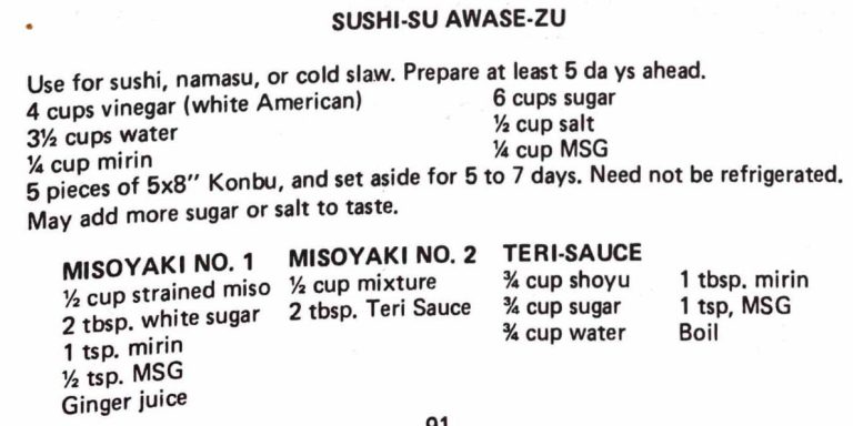 Sushi-Su Awase-Zu