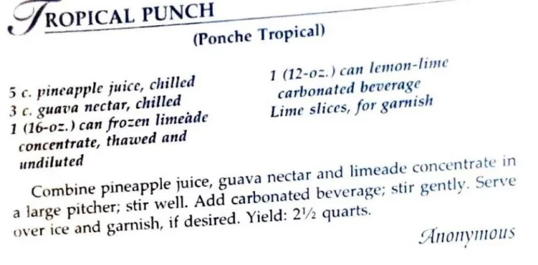 Tropical Punch