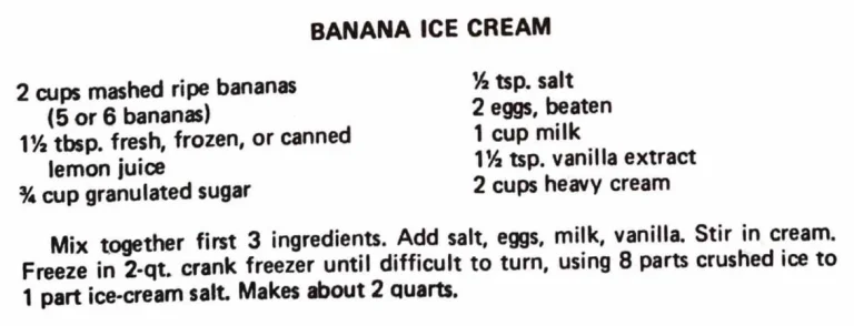 Banana Ice Cream