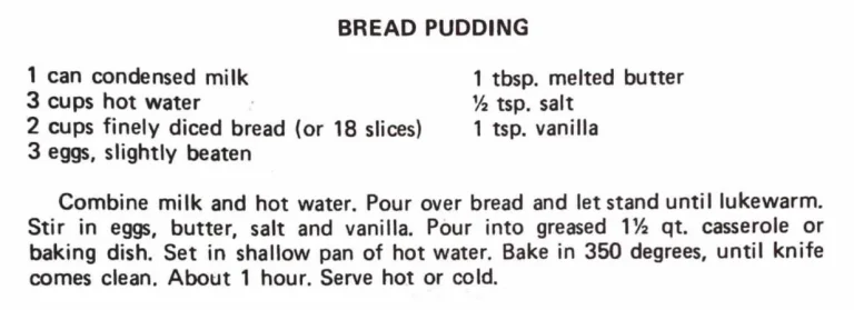 Bread Pudding