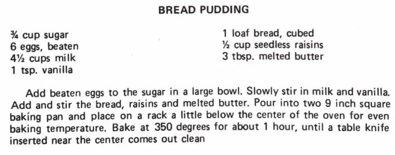 Bread Pudding #2