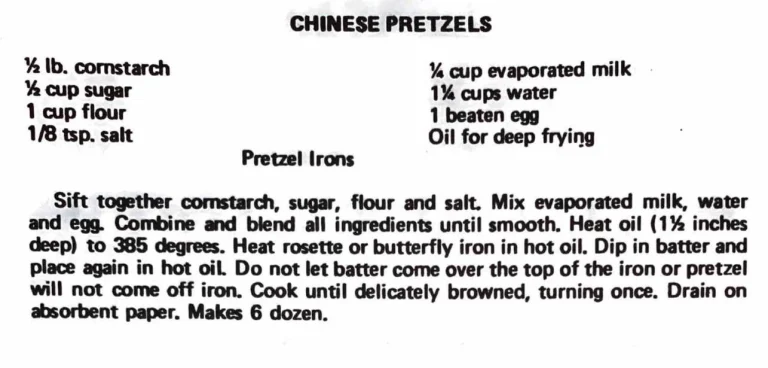 Chinese Pretzels #2
