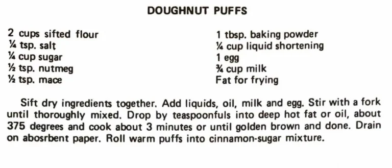 Doughnut Puffs