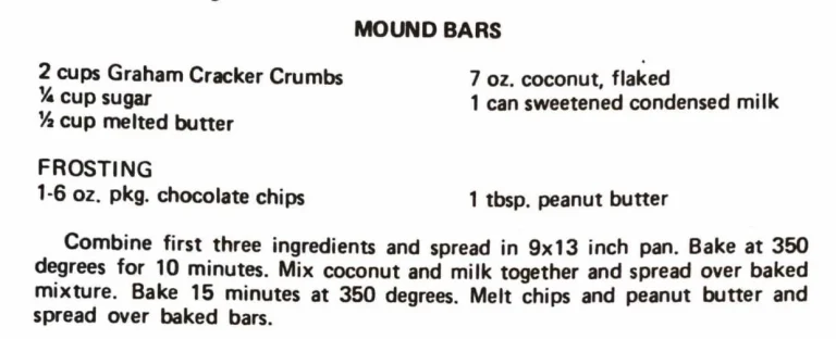 Mound Bars