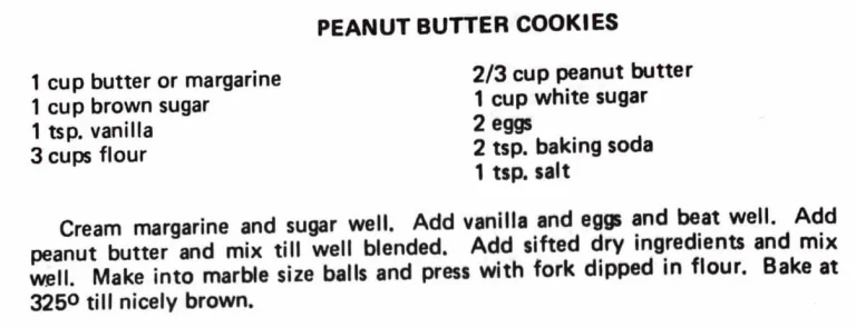 Peanut Butter Cookies