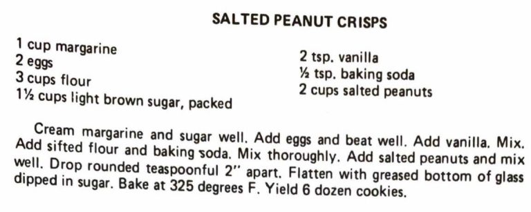 Salted Peanut Crisps