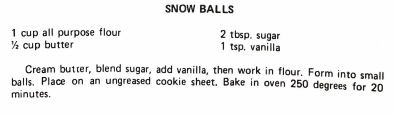 Snowballs