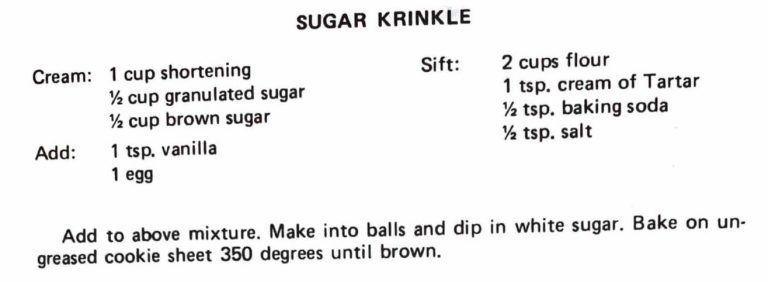 Sugar Krinkle