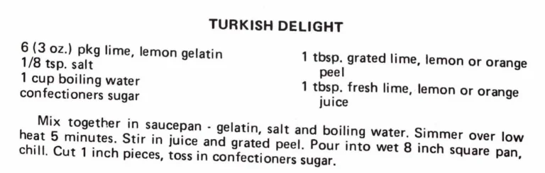 Turkish Delight