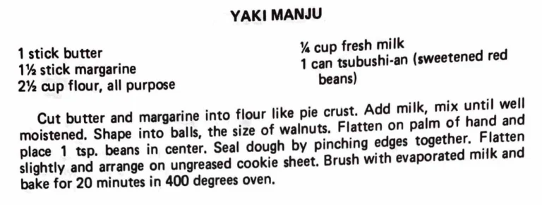 Yaki Manju