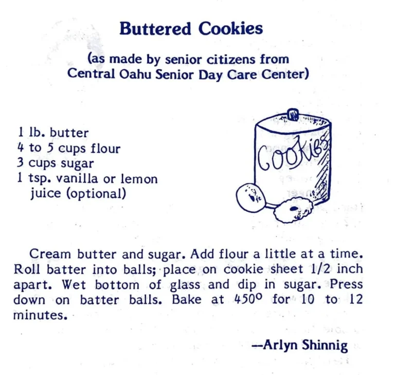 Buttered Cookies