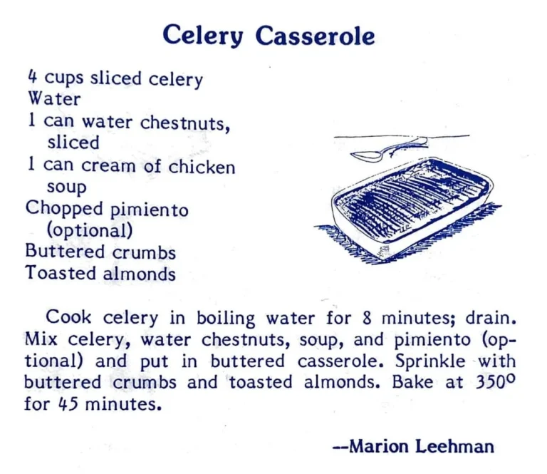 Celery Casserole