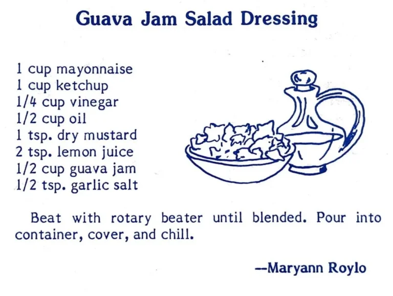 Guava Jam Salad Dressing