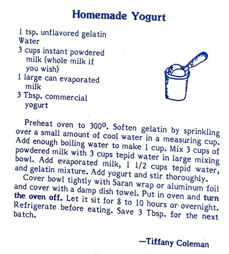 Homemade Yogurt