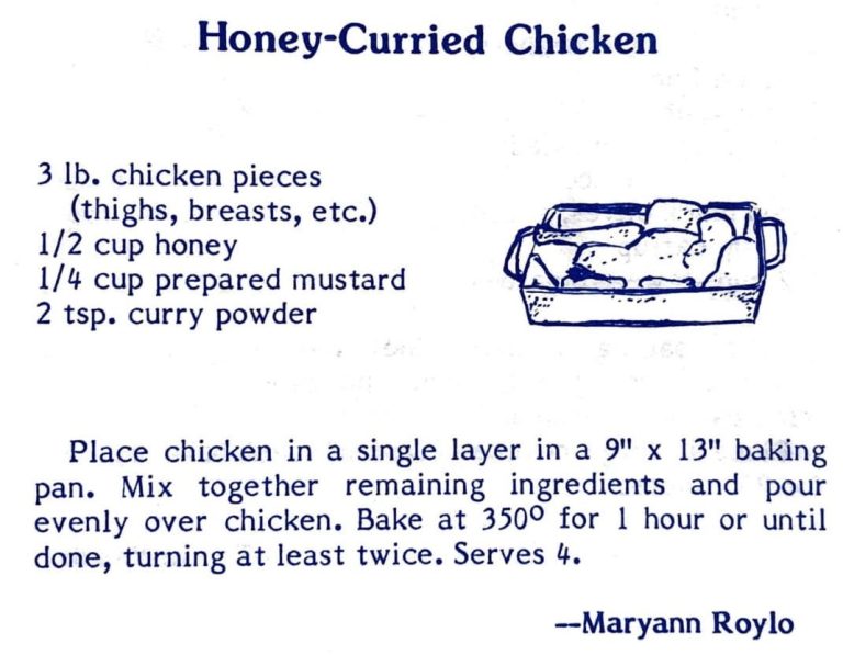 Honey-Curried Chicken