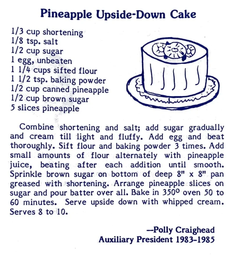 Pineapple Upside-Down Cake
