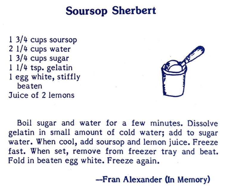 Soursop Sherbet