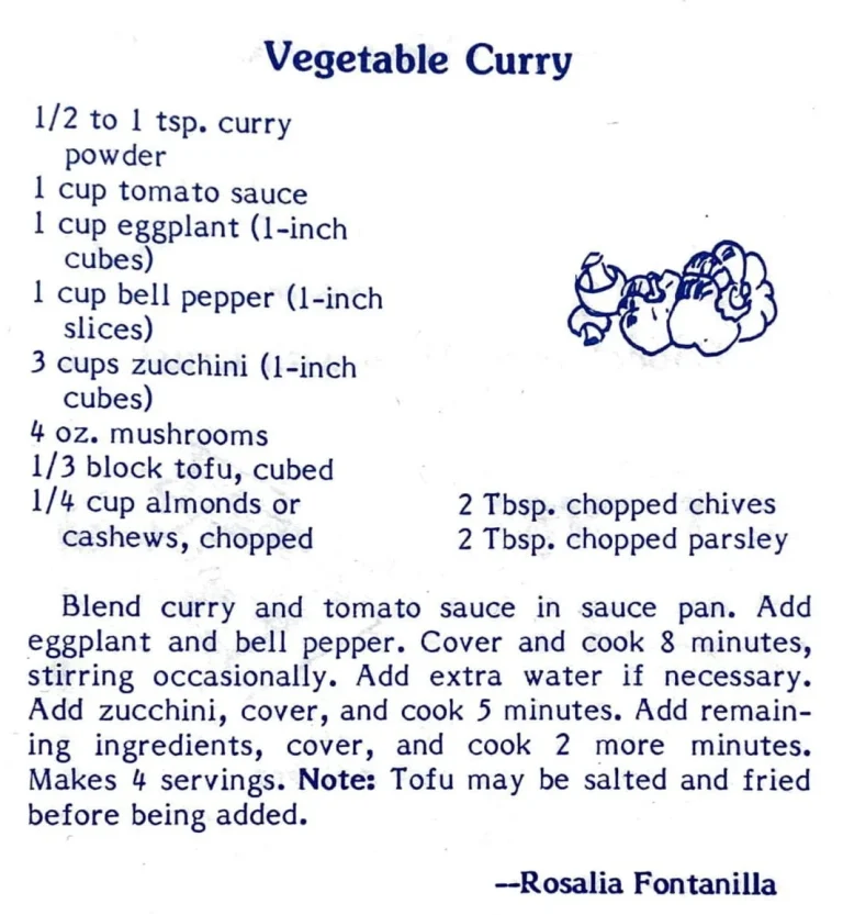 Vegetable Curry