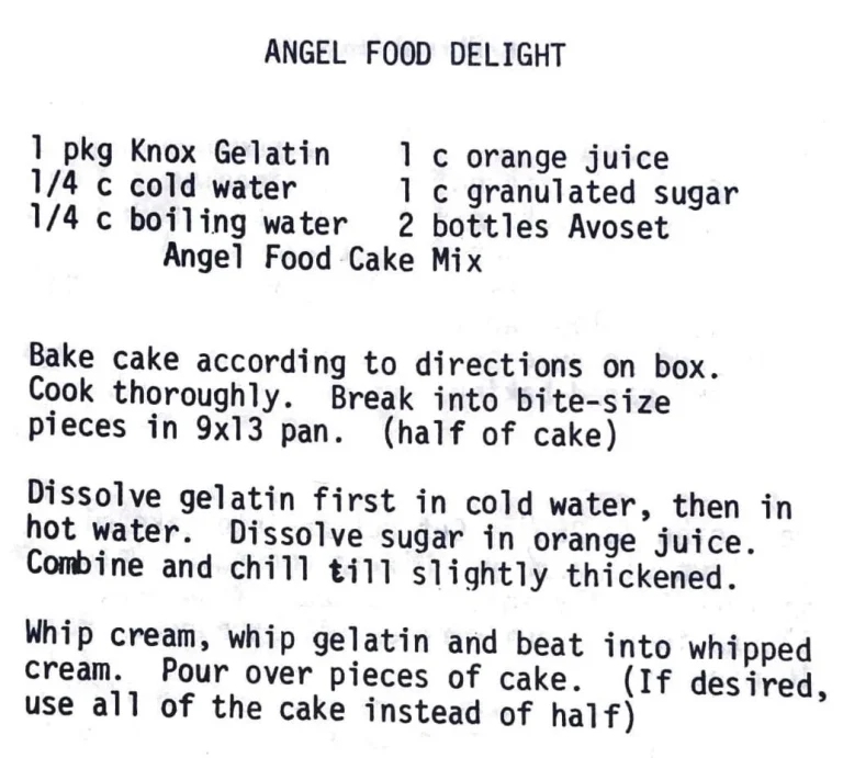 Angel Food Delight