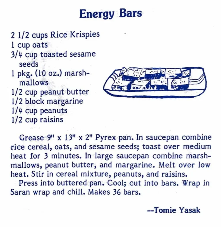 Energy Bars